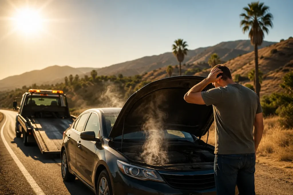 Common Reasons Cars Break Down During California Summers Edit